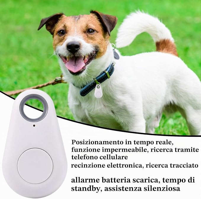 Localizzatore Chiavi Trova Chiavi - Localizzatore GPS Per Bambini, Localizzatore GPS Per Animali Domestici, Smart Key Finder, Trova Oggetti Per Valigie/Bagagli, Con Sensore Di Allarme